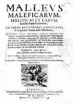 Молот ведьм (Malleus Maleficarum)